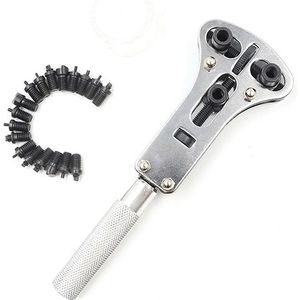 Horloge Reparatie Tools Waterdichte Schroef Verstelbare Case Back Remover Opener Wrench Remover Stalen Horloge Reparatie Tool Back Cover Opener