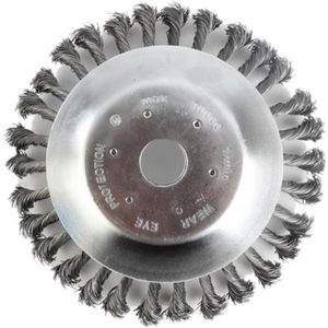 6 "8" Trimmer Hoofd Roterende Wieden Borstel Voor Straatsteen Bestrating Gewrichten