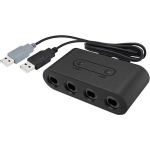 Gamecube Controller Adapter 4 Port USB Voor Gamecube NGC Controller Adapter Voor Nintendo Switch/Wii U/PC 3in1