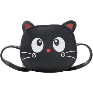 4 Kleuren Mode Kinderen Meisjes Pu Schoudertas Leuke Kat Messenger Bag Kids Sleutels Portemonnee Schattige Prinses Mini handtas