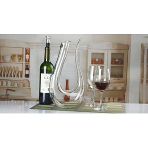 1 ST 1500 ML Handgemaakte Rode Wijn Glas Decanter Brandy Decanteren Set Kruik Bar Champagne Waterfles Drinkglazen JS 1102