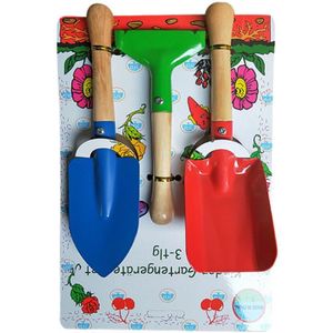 3 Pcs Mini Tuin Schop Kleurrijke Hand Transplantatie Hark Met Non-Slip Ergonomische Molc