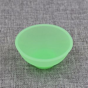 Siliconen mini kom zacht rubber silicon anti-aanbak Bho Wax Dab Jar siliconen wax plastic saus kom leuke magnetron lonchera kom