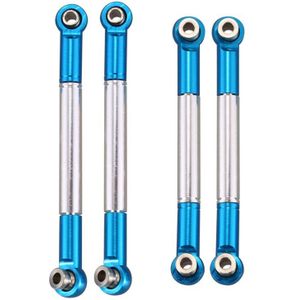 4Pcs Metalen Voor En Achter Trekstangen Voor C14 C24 Semi Truck Modellen Upgrade Accessoires