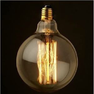 E27 Edison 40W Retro Vintage Industrie Style Gloeilamp Licht Mega Globe Bal Lamp [Energie Klasse E]