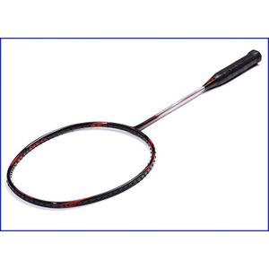 6U Badminton Racket Verdediging Type 72g Super Licht Carbon Racket Aanval Pluim Racket Met Rijgen Service Q1016CMD