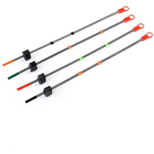 VIS KONING 20pcs Winter Hengel Top Tip UL-H power C.W 1-4/24-32g Roestvrij Staal ijs Staaf Tip 17cm Ultralight Staaf Combo