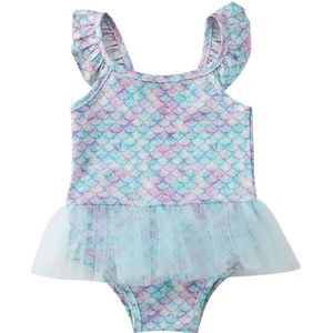 Girl Swimwear Kid Baby Girl Bikini Scales Swimsuit Swimwear Bathing Suit Sunsuit Toddler Clothing