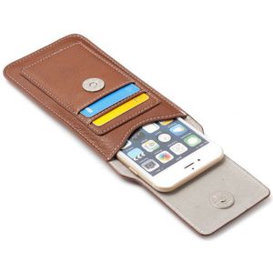 YIANG Kleine Taille Tas PU Leer Eenvoudige Mobiele Telefoon Tas voor iPhone/Samsung/Huawei Riemclip Case Casual taille Packs Telefoon Pouch