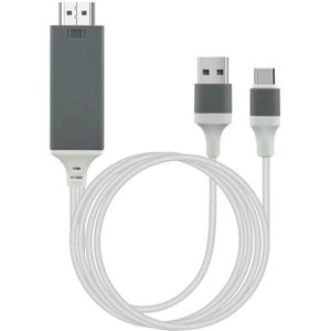 2M Type C Kabel Android Telefoon Naar Tv Adapter Usb C Hdtv Video Link Voor Dell Asus Samsung S21 s20 S9 S10 Plus Note 20 Voor Huawei