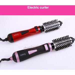 Elektrische Roterende Krultang Bobo Peer Hoofd Multifunctionele Twee-In-Een Constante Temperatuur Negatieve Ionen Curling Machine Curle