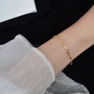 Louleur 925 Sterling Zilver Minimalistische Slanke Armbanden Voor Vrouwen Mode Romantische Gold Siver Zus Armbanden Vrouwelijke Sieraden