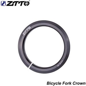 Fiets Tapered Vork Kroon Bike Conische Vork Bodem Blok Headset Base 39.8Mm Voor 1.5 Inch Vork 52Mm 54mm Fietsen Vork Ring