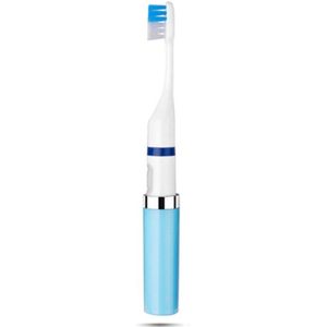1 Pcs Draagbare Elektrische Tandenborstel Batterijen Waterdicht Slim Sonic Tandenborstel Voor Volwassenen Kids Travel Elektrische Tandenborstels