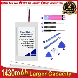 Hsabat 0 Cyclus 1430Mah LIP1412B LIP1412 Batterij Voor Sony Psp Go PSP-N1000 N1001 N1002 N1003 N1004 Vervanging Accumulator