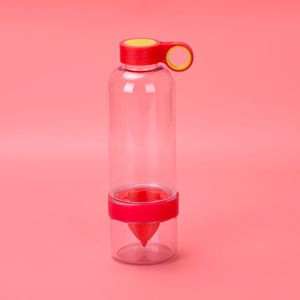 Citroen Shaker Fles Handgemaakte Citroensap Water Fles Shaker Eiwit Gym Kids Fles voor Uitje School Botellas Para Agua