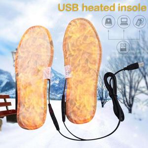 Usb Verwarmde Zolen Vrouwen Mannen Verwarming Schoenen Binnenzool Winter Warme Inlegzolen Voor Schoenen Laarzen Warmer Voet Warme Pads