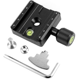 Slr Quick-Release Plate Mount Clamp Adapter Met Gradienter Voor 5D3 Dslr Arca Swiss Rrs Wimberley Camera Statief Bal hoofd Onderdelen