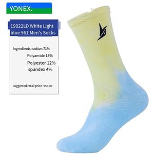 3 Pairs YONEX Socks Sport mid Sock men badminton tennis cottonTowel Bottom Socks lindan