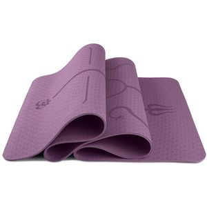 1830*610*6 Mmtpe Yoga Mat Milieu Smaakloos Antislip Sport Fitness Yoga Mat Voor Beginner fitness Gymnastiek Mat