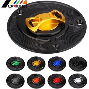 Motorfiets Brandstoftank Cap Cover Voor Suzuki Gsxr 600 750 1000 1300 Hayabusa Gladius SV650 SV650S SV1000 SV1000S GSF650F Bandit
