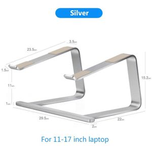 Verstelbare Laptop Stand Portable Notebook Stand Houder Voor Macbook Air Pro 15 14 12 Hp Antislip Lapdesk Beugel computer Ondersteuning