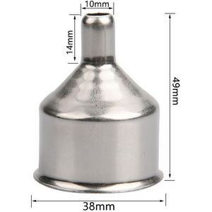 Badkamer Mondwater Dispenser Clear Glas Hervulbare Mond Wassen Adem Luchtverfrisser Opslag Fles Met Schenktuit Shot Glazen Trechter