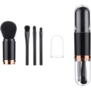 FLD Reizen Draagbare Make-Up Kwasten Set Mini Eye Brush Powder Blush Borstels Gereedschap Kit