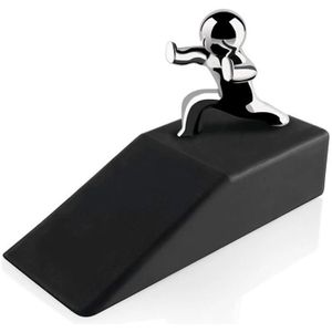 Zinklegering Little En Man Met Antislip Rubber Bases Deur Stop Veilig Anti-Collision Deurstopper Noveltydesign decoratieve