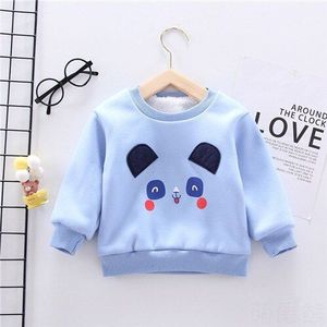 Winter Dikke T-shirt Voor Een Jongen Cartoon Lange Mouwen Baby Boy T-shirt Sport Kinderen T-shirt Sneeuw Outfit Baby Boy kleding