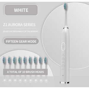 Ultra Sonic Sonic Elektrische Tandenborstel 15 Modus Usb Lading Elektronische Tandenborstel Waterdichte Tanden Care Whitening Tandheelkundige Borstel
