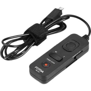 Fotga RM-VS1 Afstandsbediening Ontspanknop Voor Sony RM-VPR1 A-5100 A-7S A-5000
