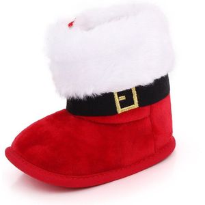 Baby Kerst Laarzen, Mooie Sneeuwvlok Santa Winter Warm Slippers Anti-Slip Pasgeboren Booties Santa Voet Sokken