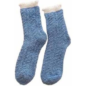 Women's Fluffy Long Socks Thicken Winter Sleeping Women Cold Weather Snow Days Warm Fur Fleece Floor Socks