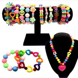 2 Doos Meisjes Multicolor Kralen Speelgoed Kids Armband Ketting Sieraden Maken Kits Educatief Speelgoed Voor Kinderen Juguete Hacer Pulseras