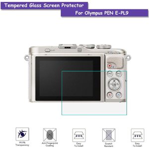 9 H Gehard Glas LCD Screen Protector Shield Film voor Camera Olympus PEN E-PL9 3-Inch LCD Accessoires