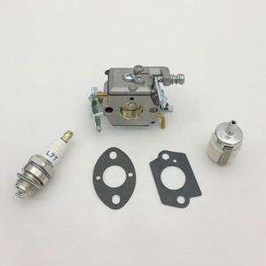 Carburateur Carb Brandstoffilter Pakking Kit Voor Partner 350 351 Mcculloch Mac 335 435 440 Kettingzaag Vervangende Onderdelen Walbro 33 -29