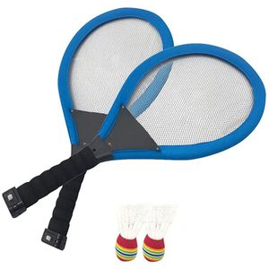 Familie Entertainment Outdoor Nachtlampje Training Duurzaam Led Badminton Racket Sets Carbon Fibre Sport Fitness Apparatuur