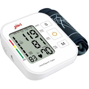 Elektrische Bovenarm Bloeddrukmeter Engels Voice Hartslagmeter Meter Met Alarm Bloeddrukmeter Pulsometer 22-33 Cm