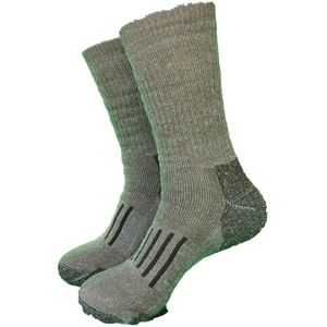 SNEEUW SPEED Winter Classic Hele Badstof Dikke Merino Wol Wandelen Sokken heren Sokken (2 Pairs)