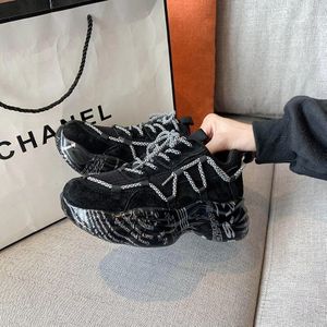 Platform Sneakers Voor Vrouwen Herfst Mode Sport Mesh Casual Schoenen Luxe Ontwerpers Chunky Vrouw Papa Schoenen Tenis Vrouwelijke