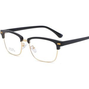 Zerosun 155mm Oversized Eyeglasses Men Women Glasses Frame Man Nerd Big Head Wide Face Optic Eyewear Semi Rimless Square Half