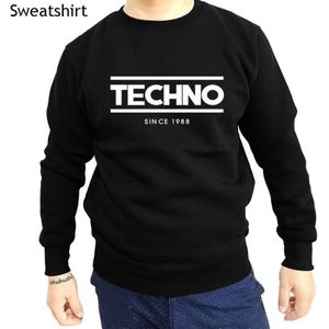 Detroit Techno 1988 Shubuzhi Mannen O-hals Sweatshirt Mode Casual Hoodies Katoen Afdrukken Hoody