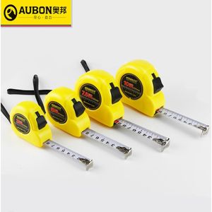 Aubon 2 M/3 M/5 M/7.5 M/10 M Meten Roulette Tape Staal Tape meetlint Flexibele Regel Tapeline Intrekbare Meetinstrumenten