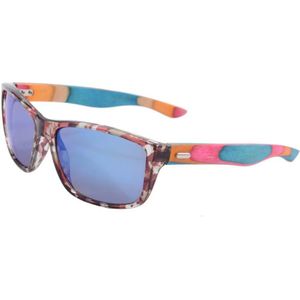 Uoouoo Vierkante Houten Omrande Frame Zonnebril Multicolor Lens Rijden Brillen Reizen Sport Beach Eyewear Unisex Ons Winkel