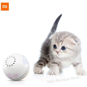 Xiaomi Petoneer Huisdier Smart Metgezel Bal Kat Speelgoed Ingebouwde Kattenkruid Doos Onregelmatige Scrolling Grappige Kat Interactieve Smart Pet speelgoed