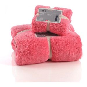 Vs Roze Absorberende Microvezel Handdoek Strand Spa Badhanddoeken Voor Volwassenen Badkamer Super Handdoeken Zomer Zwemmen Sbort Handdoek Kids 6T69