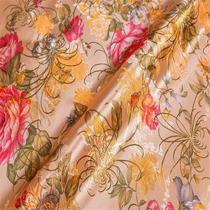 Jacquard Polyester Stof Brokaat Chinese Traditionele Betekenis Stof Voor Maken Mooie Portemonnee