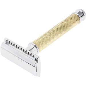 Zinklegering Scheermessen, Double Edge Scheren Scheermes, Mens Gezichtshaar Baard Snor Scheerapparaten