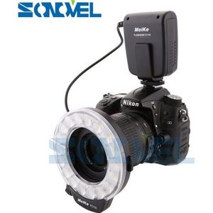 Meike LED Macro Ring Flitser FC-110 voor Canon EOS 80D 77D 60D 7D 6D 5Ds 5D Mark IV 1300D 800D 760D 750D 700D 650D 600D